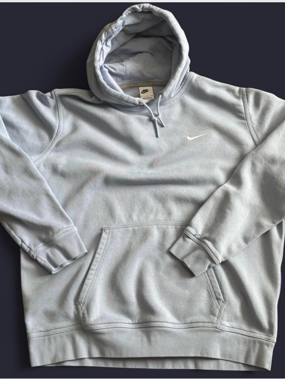 Nike Light Blue Pullover Hoodie  in great condition